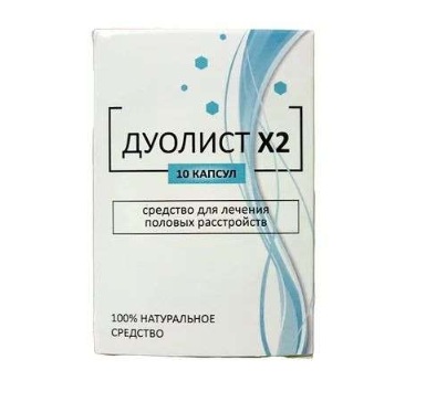 Přírodní složky Duolist X2